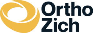 Ortho Zich Logo Gelb mit Schriftzug